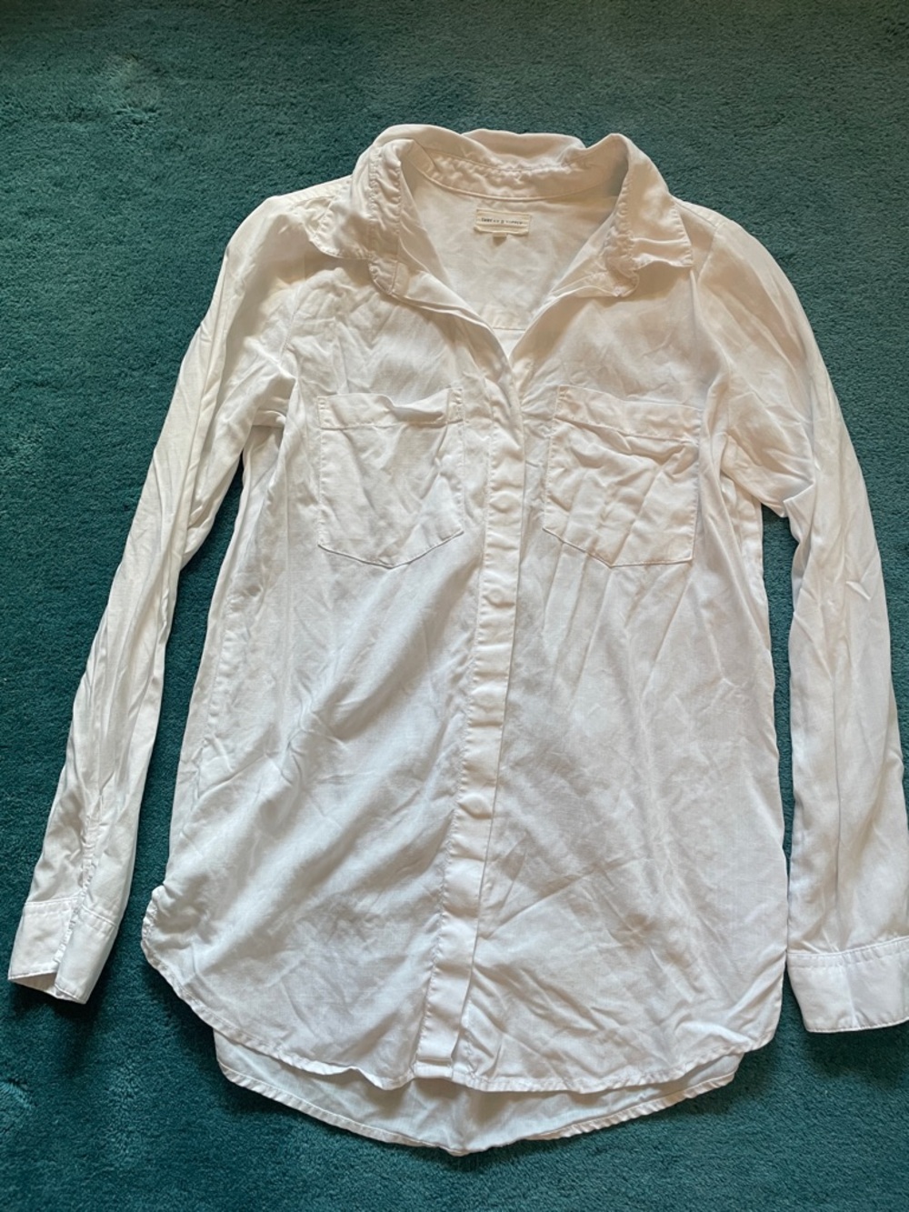 Thread & Supply Ivory Button-Up Shirt